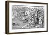 Louis IX of France Disembarking at Carthage During the Eighth Crusade, 1270-null-Framed Giclee Print
