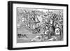 Louis IX of France Disembarking at Carthage During the Eighth Crusade, 1270-null-Framed Giclee Print