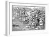 Louis IX of France Disembarking at Carthage During the Eighth Crusade, 1270-null-Framed Giclee Print