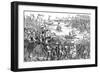 Louis IX of France Disembarking at Damietta, Egypt, Seventh Crusade, 1249-null-Framed Giclee Print