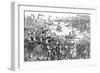 Louis IX of France Disembarking at Damietta, Egypt, Seventh Crusade, 1249-null-Framed Giclee Print