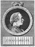 Jean Le Rond D'Alembert, French Philosopher and Mathematician, Late 18th Century-Louis Jacques Cathelin-Giclee Print