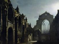 Ruins of Holyrood Chapel-Louis Jacques Mande Daguerre-Mounted Giclee Print