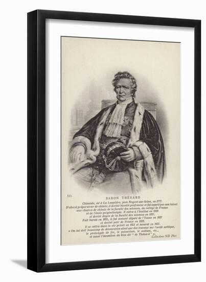 Louis Jacques Thenard-null-Framed Giclee Print