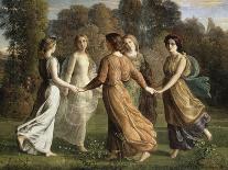 The Assumption of the Virgin, 1844-Louis Janmot-Stretched Canvas