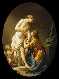 Mars and Venus, Allegory of Peace, 1770-Louis Jean Francois I Lagrenee-Framed Giclee Print