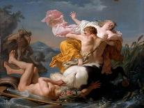 Psyche Surprising Sleeping Cupid-Louis-Jean-François Lagrenée-Stretched Canvas