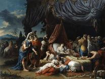 The Death of the Woman of Darius, 1785-Louis Jean Francois Lagrenee-Giclee Print