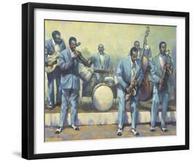 Louis Jordan's T6-Trevor Waugh-Framed Giclee Print