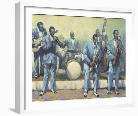 Louis Jordan's T6-Trevor Waugh-Framed Giclee Print