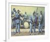 Louis Jordan's T6-Trevor Waugh-Framed Giclee Print