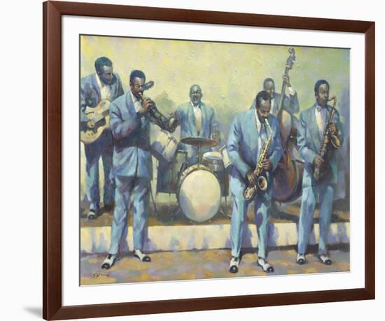 Louis Jordan's T6-Trevor Waugh-Framed Giclee Print