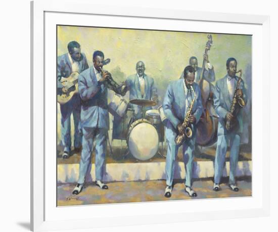 Louis Jordan's T6-Trevor Waugh-Framed Giclee Print