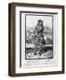 Louis Joseph De Bourbon, Duke of Vendome, known as 'The Great Vendome' (Engraving) (B/W Photo)-French-Framed Giclee Print