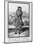 Louis Joseph De Bourbon, Duke of Vendome, known as 'The Great Vendome' (Engraving) (B/W Photo)-French-Mounted Giclee Print