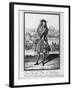 Louis Joseph De Bourbon, Duke of Vendome, known as 'The Great Vendome' (Engraving) (B/W Photo)-French-Framed Giclee Print