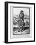 Louis Joseph De Bourbon, Duke of Vendome, known as 'The Great Vendome' (Engraving) (B/W Photo)-French-Framed Giclee Print