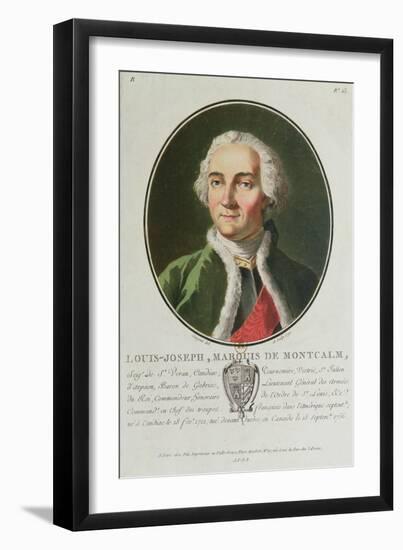 Louis-Joseph de Montcalm-Antoine Louis Francois Sergent-marceau-Framed Giclee Print