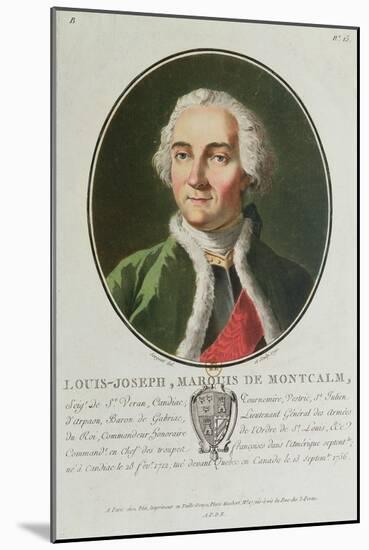 Louis-Joseph de Montcalm-Antoine Louis Francois Sergent-marceau-Mounted Giclee Print