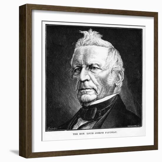 Louis-Joseph Papineau, (1786-187), Canadian Politician and Lawyer, 19th Century-null-Framed Giclee Print