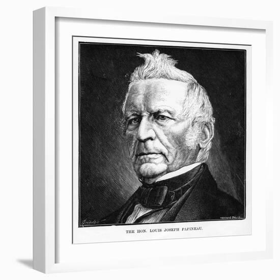 Louis-Joseph Papineau, (1786-187), Canadian Politician and Lawyer, 19th Century-null-Framed Giclee Print