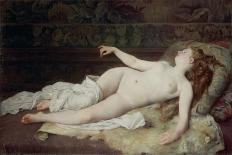 Sleep, c.1873-Louis Joseph Raphael Collin-Framed Stretched Canvas