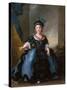 Louis Joseph Xavier, Duke of Burgundy (1751-176)-Jean-Marc Nattier-Stretched Canvas