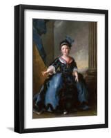 Louis Joseph Xavier, Duke of Burgundy (1751-176)-Jean-Marc Nattier-Framed Giclee Print