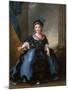 Louis Joseph Xavier, Duke of Burgundy (1751-176)-Jean-Marc Nattier-Mounted Giclee Print