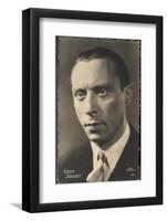 Louis Jouvet, French Stage and Screen Actor-null-Framed Photographic Print