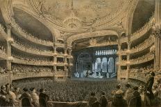 The Imperiale Academy of Music, theatre of the Opera, during a performance of Robert le Diable-Louis Jules Arnout-Giclee Print