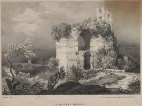 Acqueduc Romain, 1827-Louis Jules Frederic Villeneuve-Giclee Print