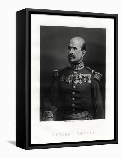 Louis Jules Trochu, French Military Leader and Politician, 19th Century-W Holl-Framed Stretched Canvas