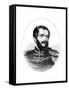 Louis Kossuth, Hungarian Lawyer, Politician and Regent-President, 1850-null-Framed Stretched Canvas