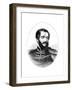 Louis Kossuth, Hungarian Lawyer, Politician and Regent-President, 1850-null-Framed Giclee Print