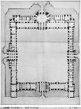 Chateau de Vincennes: Elevation of the Facade of a Corner Pavilion, 1658-Louis Le Vau-Framed Stretched Canvas