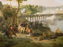 The French Army Crossing the Rhine at Dusseldorf, 6th September 1795-Louis Lejeune-Giclee Print