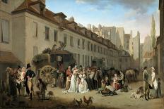 Street Conjurors on a Boulevard (L' Escamoteur Sur Le Boulevards), 1806-Louis-Léopold Boilly-Giclee Print