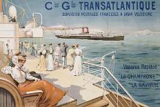 Cie. Gle. Transatlantique, circa 1910-Louis Lessieux-Laminated Giclee Print