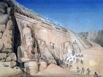 Grand Temple of Isis, C1846-Louis M. A. Linant de Bellefonds-Giclee Print