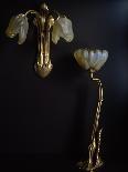 Lamp and Wall Light in Gilded Bronze and Glass in Shape of Lilies-Louis Majorelle-Giclee Print