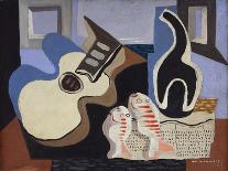 Table in Front of a Balcony; Table Devant Le Balcon, 1926-Louis Marcoussis-Framed Giclee Print