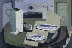 Blue Still Life with Bottle-Louis Marcoussis-Giclee Print