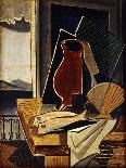 Still Life in Front of Balcony; Nature Morte Devant Le Balcon, 1929-Louis Marcoussis-Giclee Print