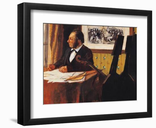 Louis Marie Pilet-Edgar Degas-Framed Giclee Print