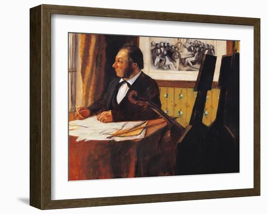 Louis Marie Pilet-Edgar Degas-Framed Giclee Print