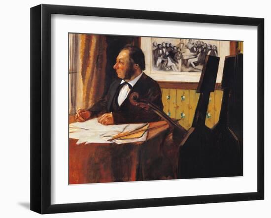 Louis Marie Pilet-Edgar Degas-Framed Giclee Print