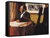 Louis Marie Pilet-Edgar Degas-Framed Stretched Canvas