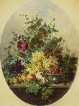 Stilleven Met Vruchten En Bloemen-Louis Martinet-Art Print
