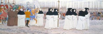 The Crowning at Reims of the Dauphin, from Joan of Arc Series E, 1907-Louis Maurice Boutet De Monvel-Giclee Print